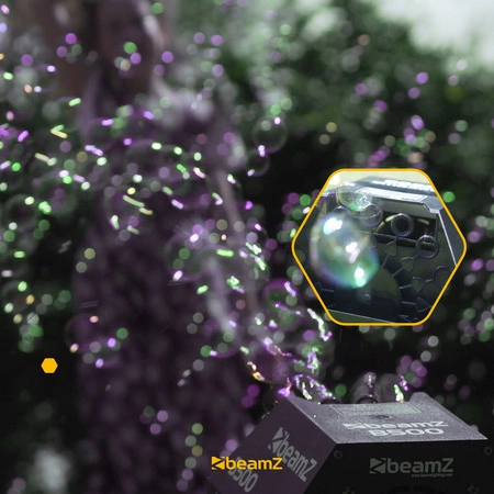 Zestaw: Wytwornica baniek BeamZ B500+ płyn do baniek 1l