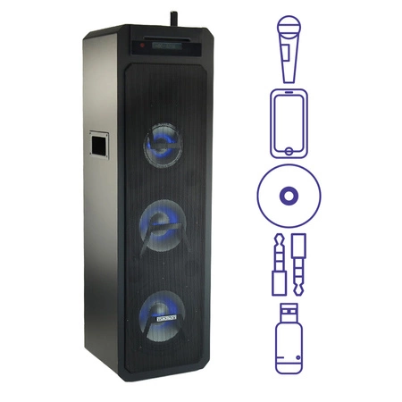 Kolumna aktywna HIFI 400W BT CD MAD-HIGHPOWER400CD Madison