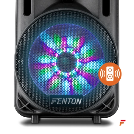 Kolumna mobilna z mikrofonem Fenton FT10LED 10 " 450W bluetooth