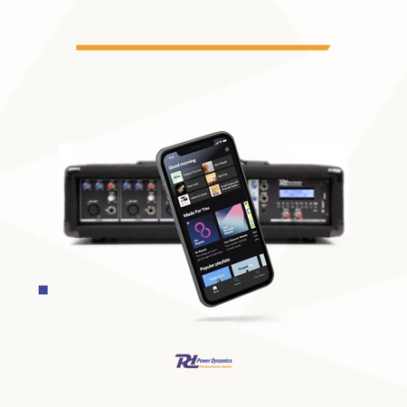 Powermikser 4-kanałowy PDM-C405A Power Dynamics