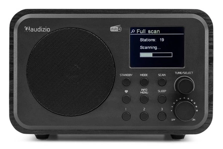 Radio Milan DAB radio z akumulatorem czarne