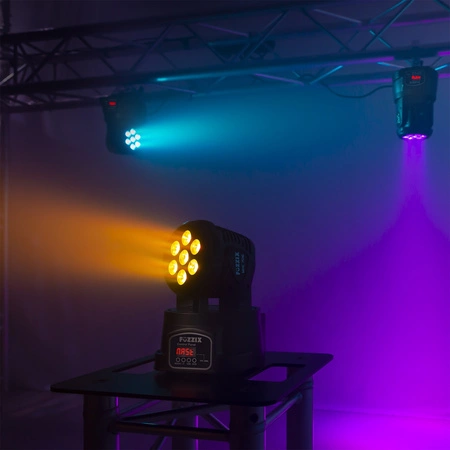 Ruchoma głowa MHC706 7x6W RGBW Fuzzix