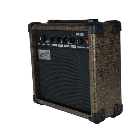 Wzmacniacz gitarowy GA-20 - złoty Golden Guitar
