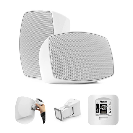 Zestaw głośników naściennych 12 x BHW50WH 5" 80W z wzmacniaczem 100V