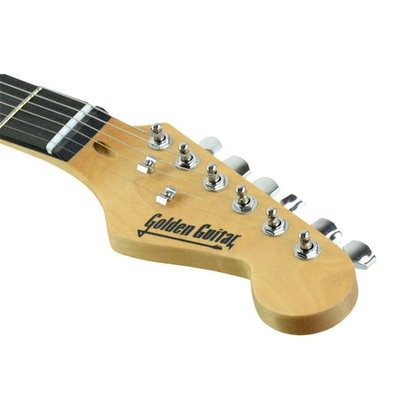Gitara elektryczna - kompletny zestaw -Golden Guitar STEG-20 Czerwona Stratocaster
