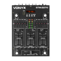 Mikser 4-kanałowy SD USB MP3 BT STM2270 Vonyx