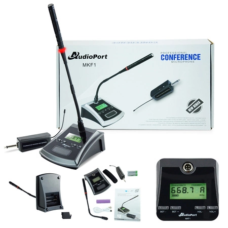 Bezprzewodowy mikrofon konferencyjny Audioport MKF1