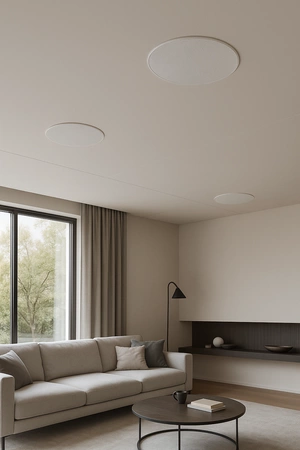 Zestaw: 2szt głośników sufitowych BT 8" biały NCBT8 Power Dynamics