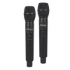 Zestaw mikrofonów bezprzewodowych do ręki UHF+ odbiornik 863.9 & 864.9MHZ