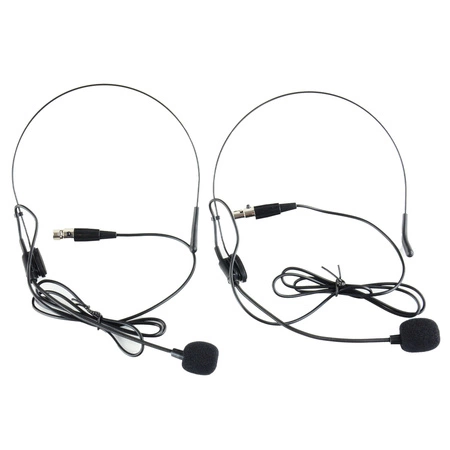 Zestaw mikrofonów bezprzewodowych UHF 2x nagłowny+ 2x krawatowy 2x bodypack+ stacja Audioport SU-740HH