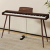 Pianino cyfrowe 88 klawiszy z nogami VIRELAI brązowe Mielczewski