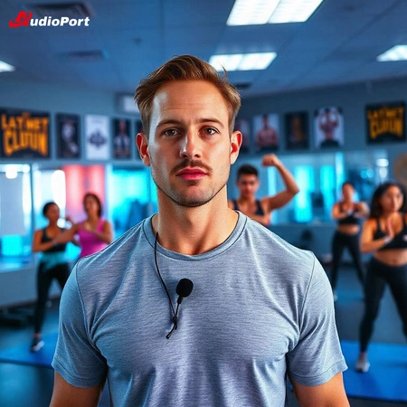 Zestaw mikrofonów bezprzewodowych UHF 2x nagłowny+ 2x krawatowy 2x bodypack+ stacja Audioport SU-740HH