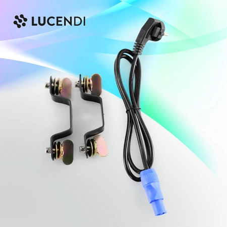 Stroboskop LED RGBW reflektor dyskotekowy STAGE STROBE 2000MH Lucendi