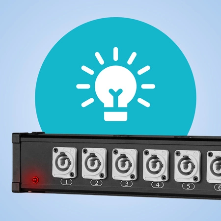 Rozdzielacz zasilania PD Connex PSB27 P-Con IN – 7x P-Con OUT