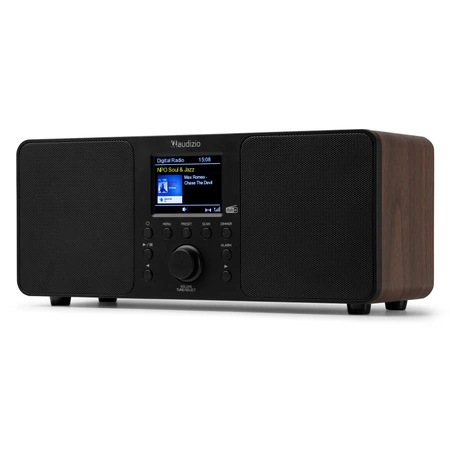 Radio cyfrowe Genua DAB+ FM stereo Audizio brązowe