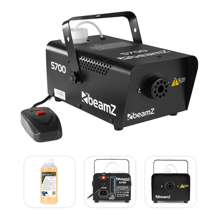 Zestaw: Wytwornica dymu 700W S700+ płyn do dymu 1l