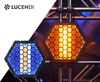 Reflektor LED Blinder Hexagon Pro COB LED SMD RGB Lucendi