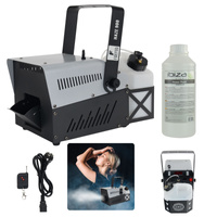 Zestaw: Wytwornica dymu HAZE 900 Firefog+ płyn do dymu 1l