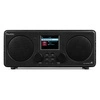 Radio internetowe Foza WiFi Stereo z DAB+ czarne Audizio
