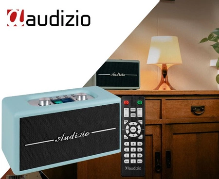 Radio retro DAB FM BT Tune60 Audizio niebieskie