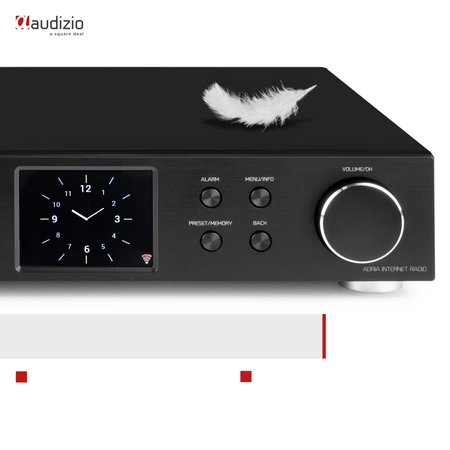 Radio internetowe Adria WiFi DAB+ BT czarny