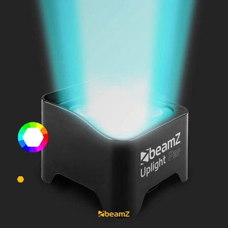 Oświetlacz bateryjny 4x4W 4in1 RGB-UV LED IRC BBP90 Beamz