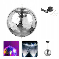 Zestaw: Kula lustrzana MB30M 30cm+ napęd sieciowy