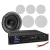 Profesjonalny system głośników sufitowych 6 x 6.5" FCS6 z wzmacniaczem bluetooth