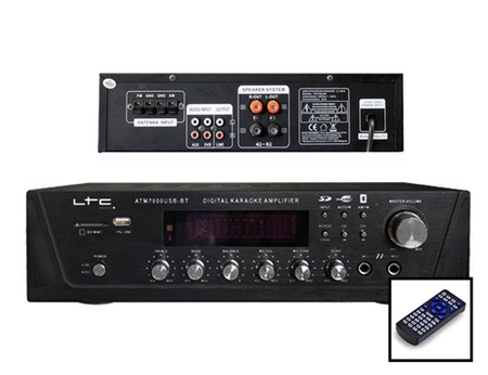 Wzmacniacz karaoke LTC ATM 7000USB-BT