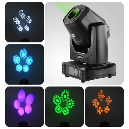 Głowa ruchoma SPOT 100W LED DMX GOBO