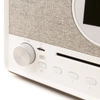 Audizio Lucca stereofoniczne radio DAB z CD, radiem internetowym, BT, MP3 - brązowe