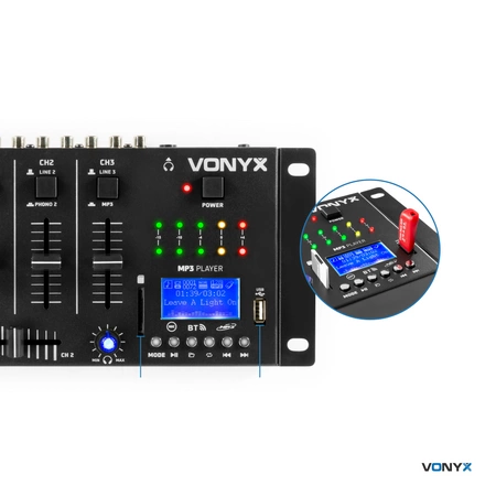 Mikser 4-kanałowy STM3030 VONYX