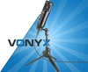 Mikrofon studyjny USB Vonyx CM320B ze statywem stołowym - czarny