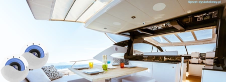 Zestaw głośników sufitowych ESCS6 6,5 ” Power Dynamics