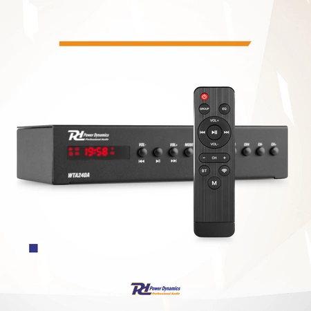 Wzmacniacz 80W 4 Ohm Wi-Fi BT Power Dynamics