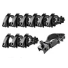 Zestaw 10x Półzłączka BC50B-50F Składany szybkozamykacz Czarny