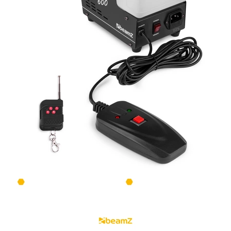 Wytwornica dymu z pilotem BeamZ Rage 600
