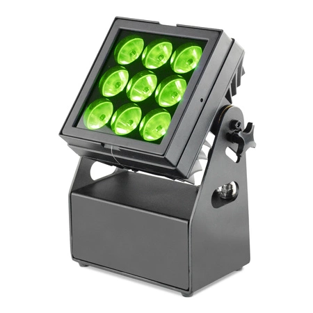 Reflektor akumulatorowy zewnętrzny 9x 6W RGB LED 4w1 AFX MOBICOLOR9