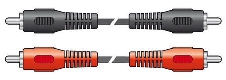 Kabel Audio 2xRCA - 2xRCA 1.2 m