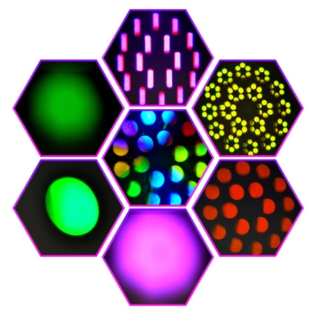 Zestaw: 4x Głowa ruchoma LB200 Beam 200W LED Lucendi+ dedykowane case