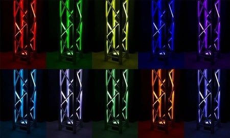 Zestaw 6 oświetlaczy bateryjnych BBP94W LED 4x12W z bezprzewodowym DMX + dedykowany soft case