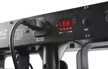 Zestaw oświetleniowy LED PARBAR 4Way Kit 7-10W Quad DMX