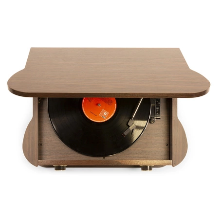 Gramofon Memphis Fenton BT CD DAB+ FM USB brązowy