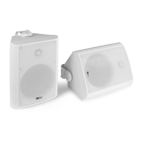 Zestaw białych głośników naściennych 6 x 6.5" BC65V z wzmacniaczem
