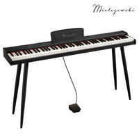 Pianino cyfrowe 88 klawiszy z nogami CANZONETTA czarne Mielczewski
