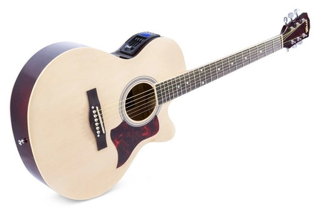 Zestaw: Gitara elektroakustyczna ShowKit Max naturalna+ wzmacniacz+ akcesoria