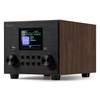 Radio Audizio Vieste DAB+ FM z subwooferem, ciemne drewno