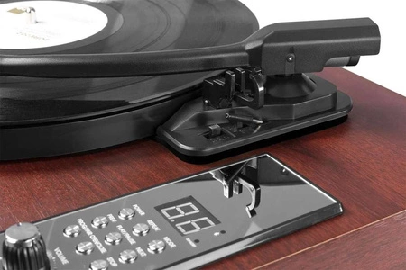 Gramofon RP180 Fenton głośniki USB BT FM brązowy