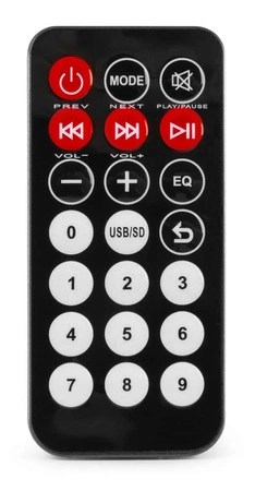 Ścienny odtwarzacz audio ze wzmacniaczem bluetooth USB FM 2x15W Power Dynamics BTW30