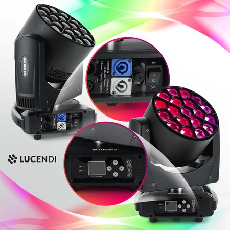 Zestaw: 2 głowy ruchome BIGBEE285 + Case